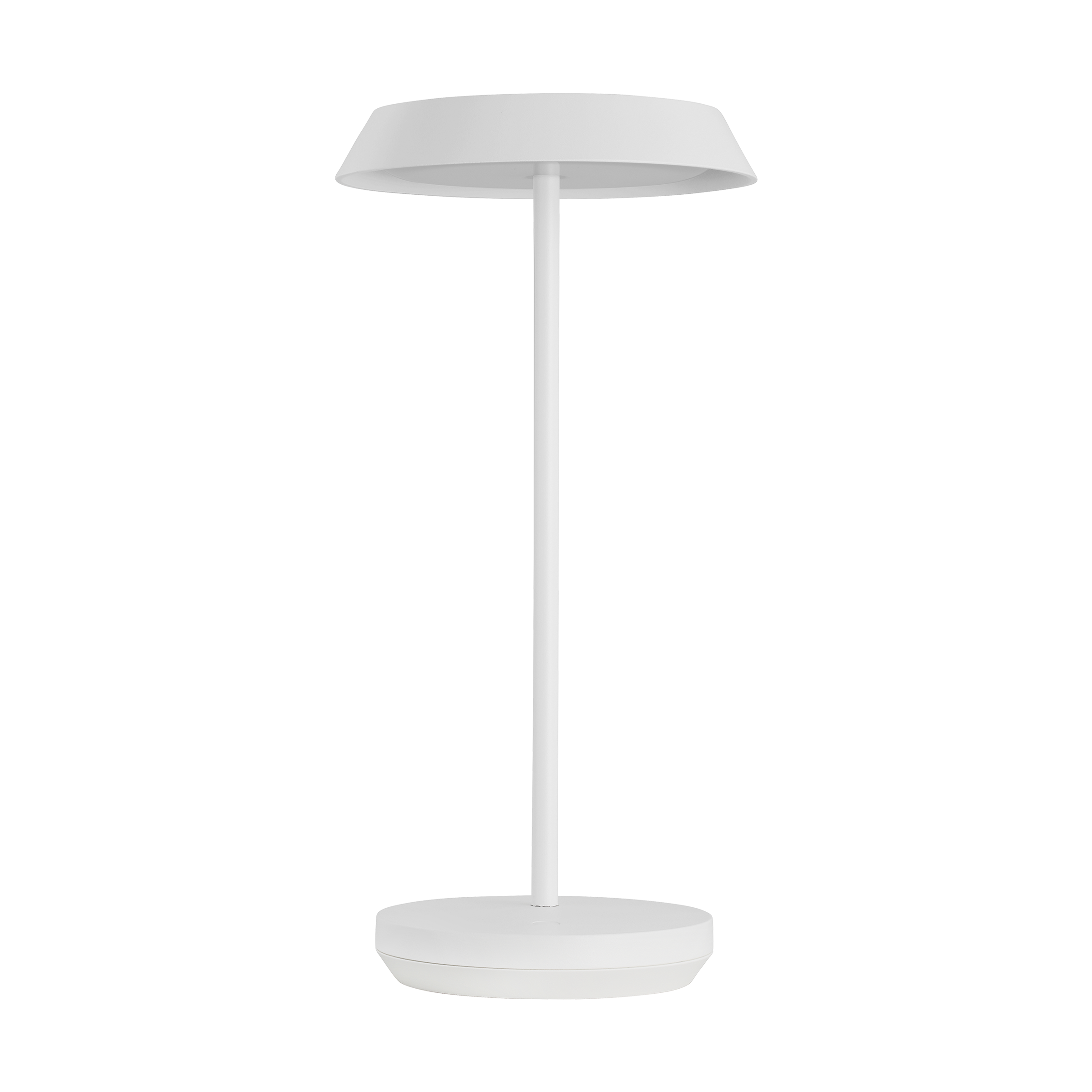 Tepa Accent Rechargeable Table Lamp matte White 2700K 90 CRI wall charger included