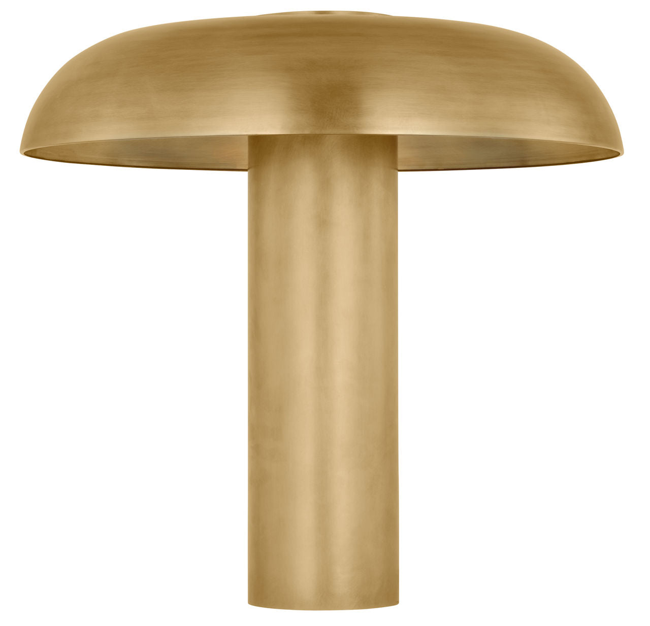 Louver Medium Table Lamp Natural Brass 2700K 90 CRI