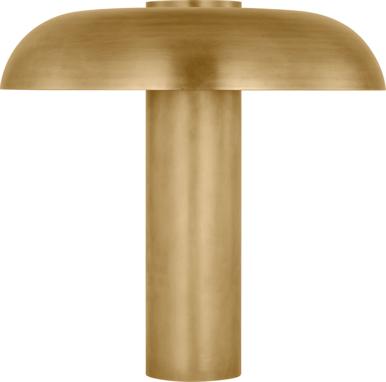 Louver Medium Table Lamp Natural Brass 2700K 90 CRI