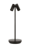 Doppia Accent Rechargeable Table Lamp Bronze 2700K 90 CRI wall charger included