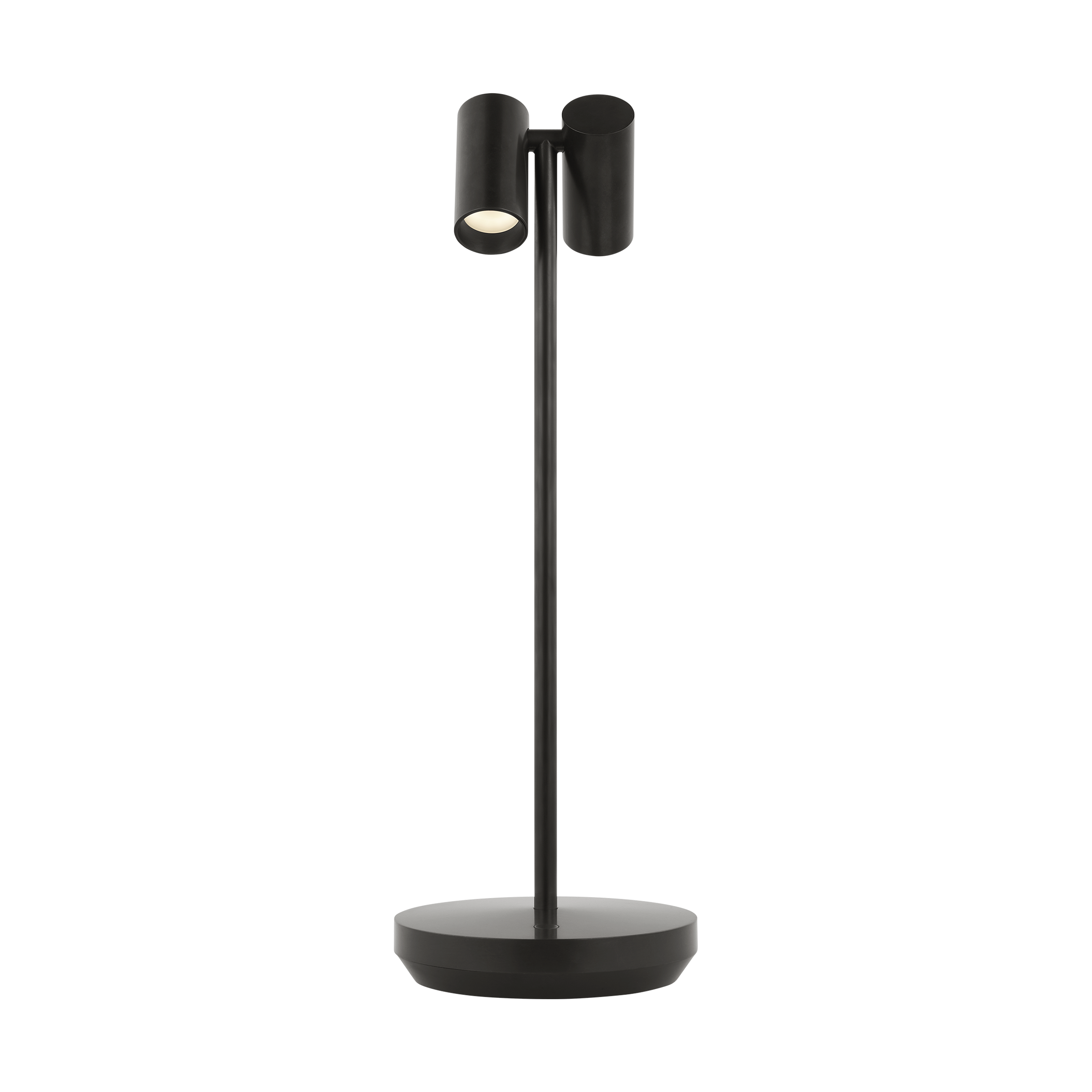 Doppia Accent Rechargeable Table Lamp Bronze 2700K 90 CRI wall charger included