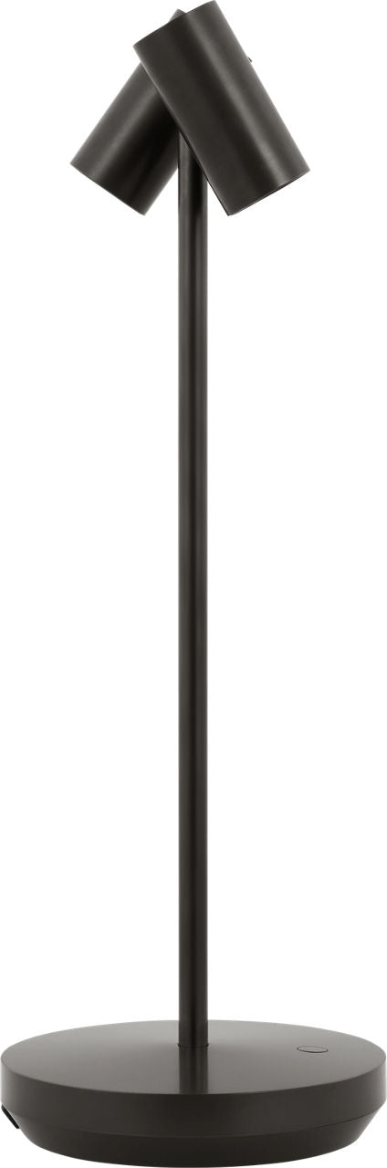 Doppia Accent Rechargeable Table Lamp Bronze 2700K 90 CRI wall charger included