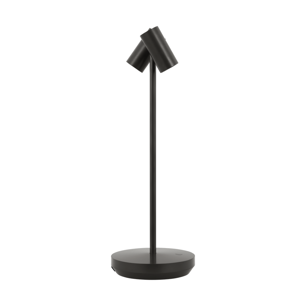 Doppia Accent Rechargeable Table Lamp Bronze 2700K 90 CRI wall charger included