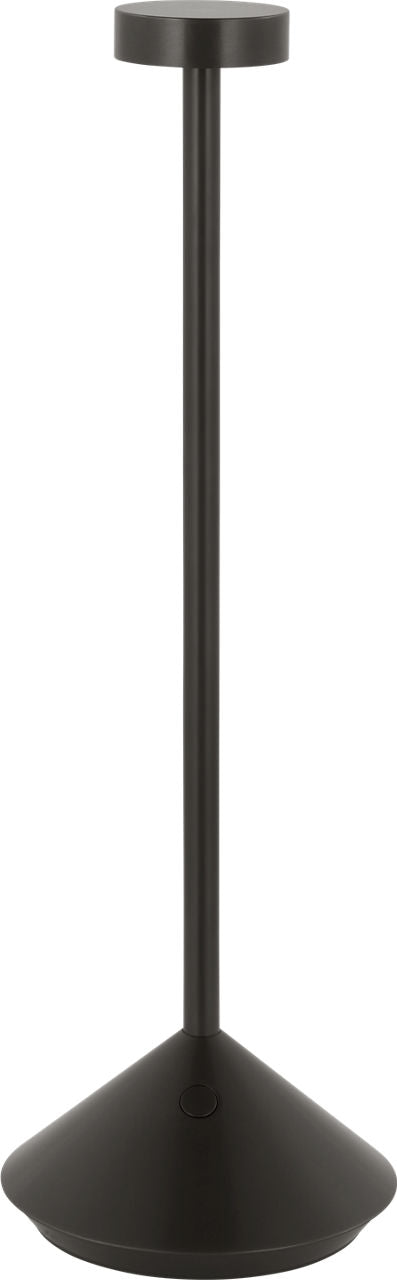 Moneta Accent Rechargeable Table Lamp Bronze 2700K 90 CRI wall charger included