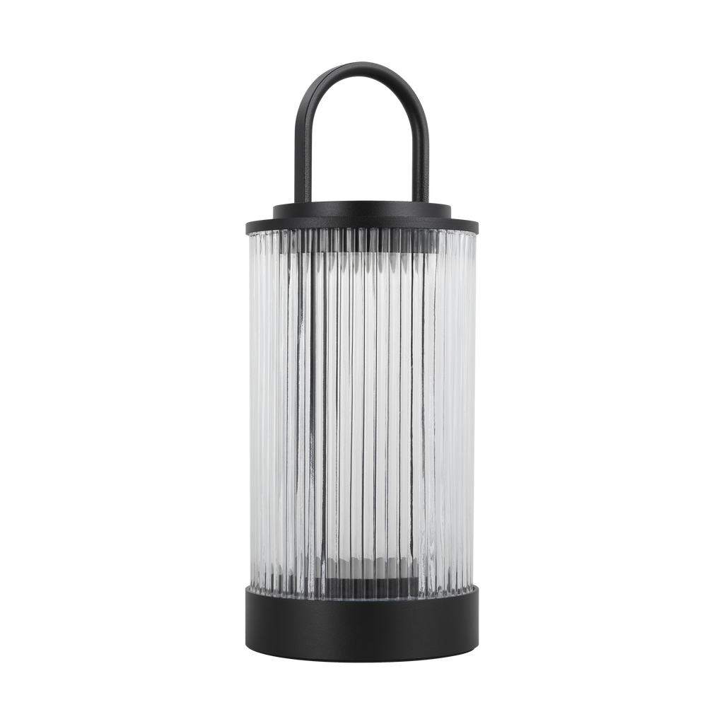 Tawa Accent Rechargeable Table Lamp Black 2700K 90 CRI wall charger included