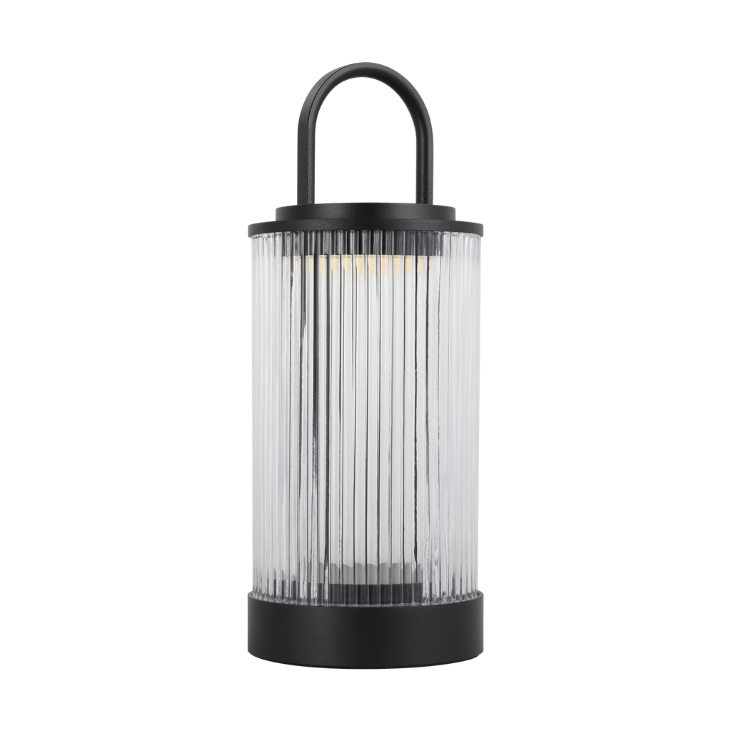 Tawa Accent Rechargeable Table Lamp Black 2700K 90 CRI wall charger included