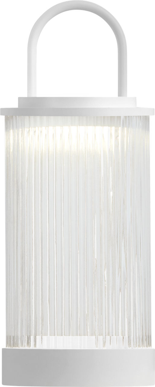 Tawa Accent Rechargeable Table Lamp matte White 2700K 90 CRI wall charger included