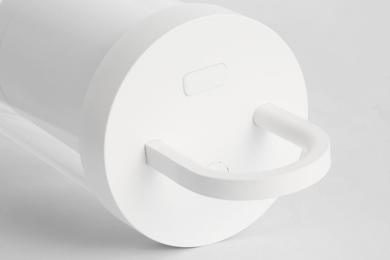 Kandella Accent Rechargeable Table Lamp matte White 2700K 90 CRI wall charger included