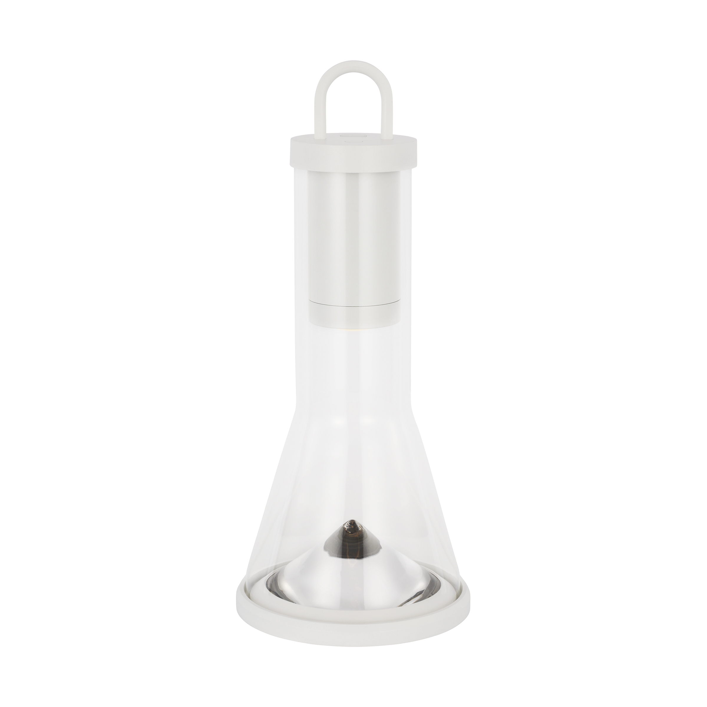 Kandella Accent Rechargeable Table Lamp matte White 2700K 90 CRI wall charger included