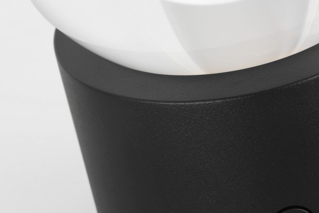 Mina Accent Rechargeable Table Lamp Black 2700K 90 CRI wall charger included