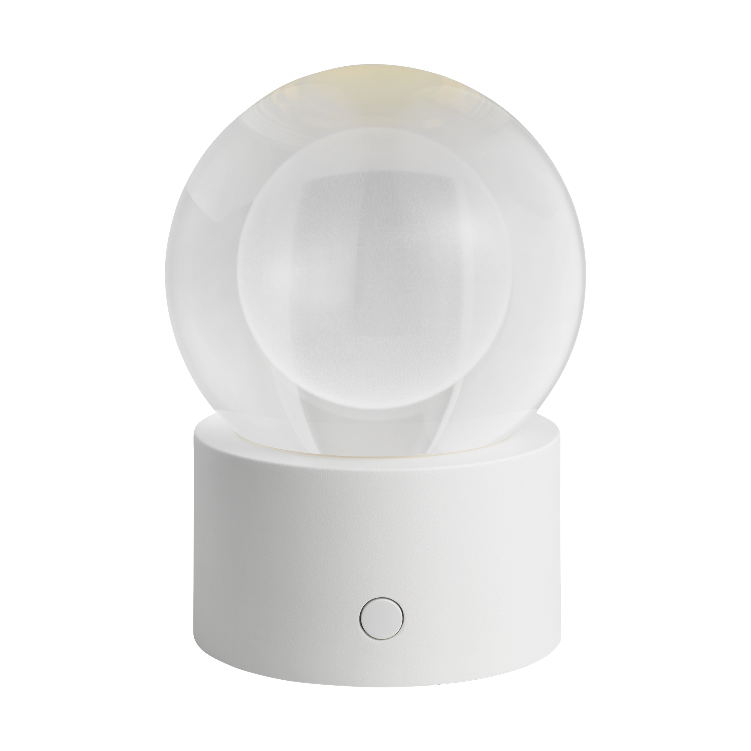 Mina Accent Rechargeable Table Lamp matte White 2700K 90 CRI wall charger included