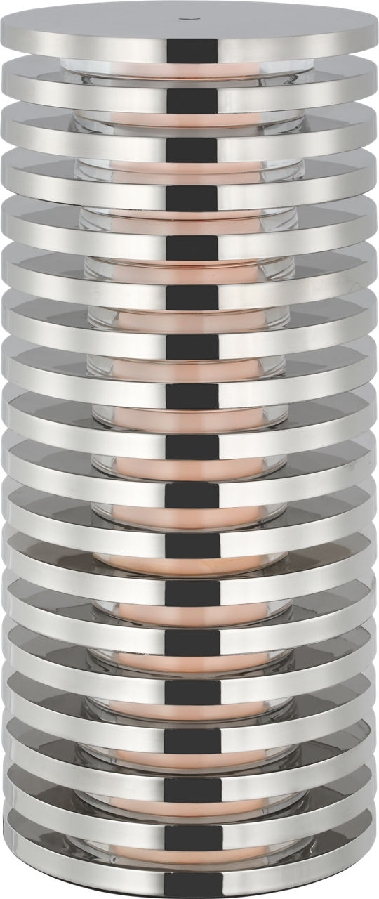 Quoddy Small Table Lamp polished nickel 2700K 90 CRI