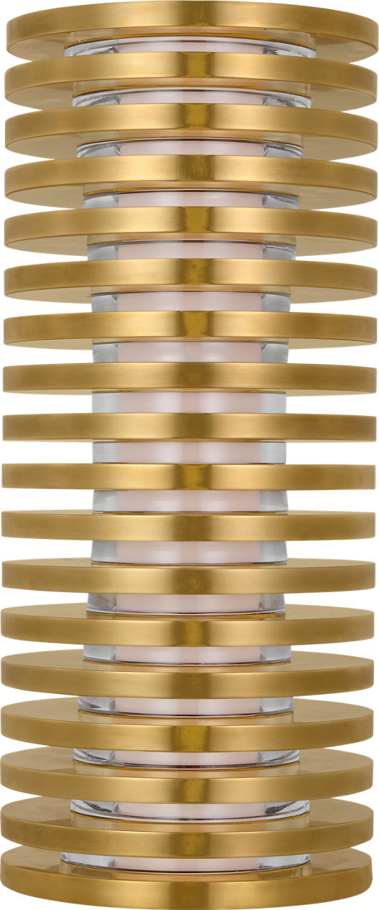 Quoddy Small Table Lamp Natural Brass 2700K 90 CRI