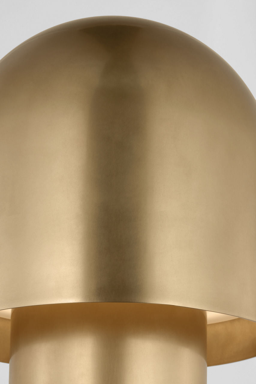 Kennett Small Table Lamp Natural Brass 2700K 90 CRI