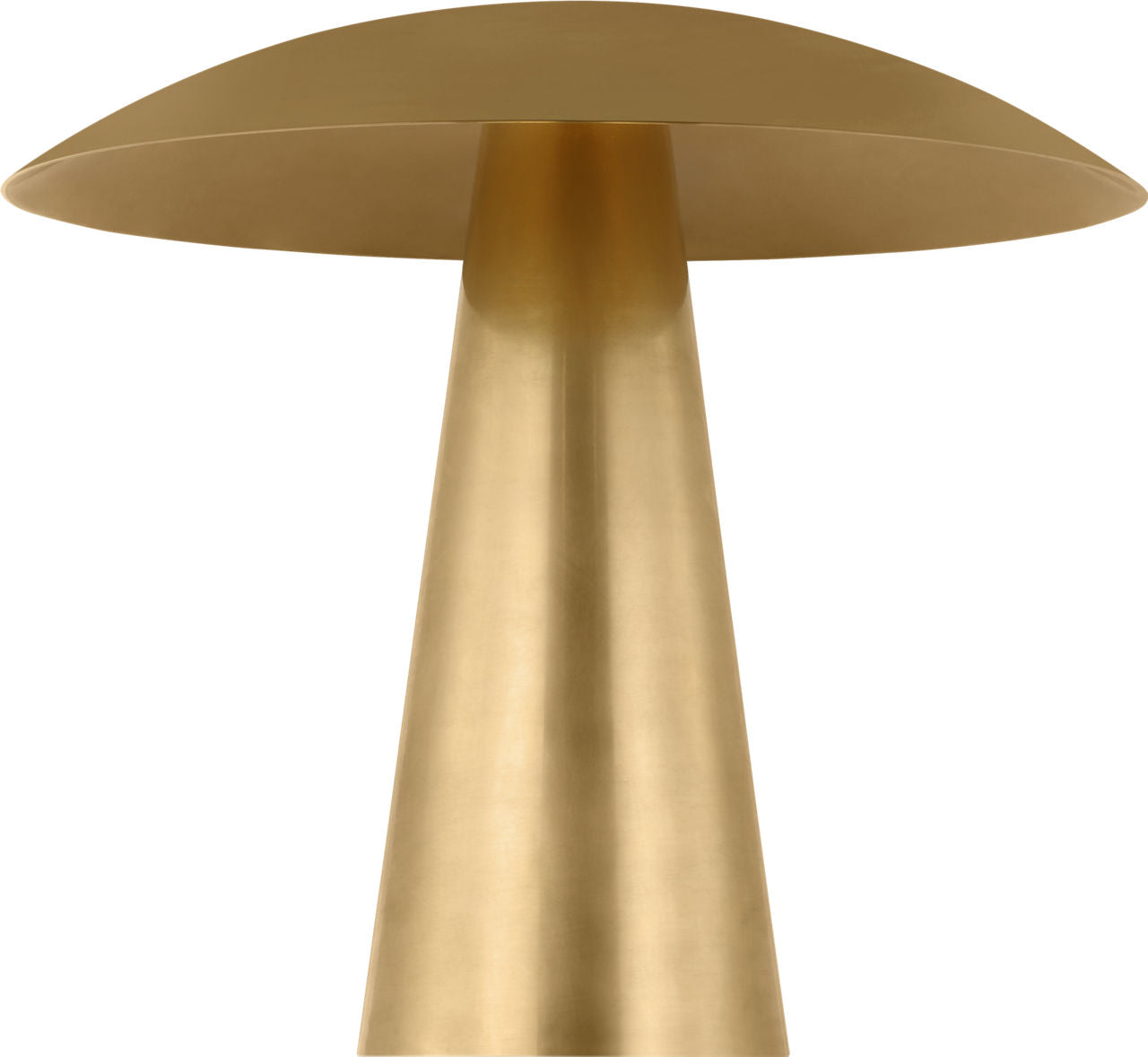 Aegis Medium Table Lamp Natural Brass 2700K 90 CRI