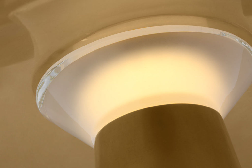 Aegis Medium Table Lamp Natural Brass 2700K 90 CRI