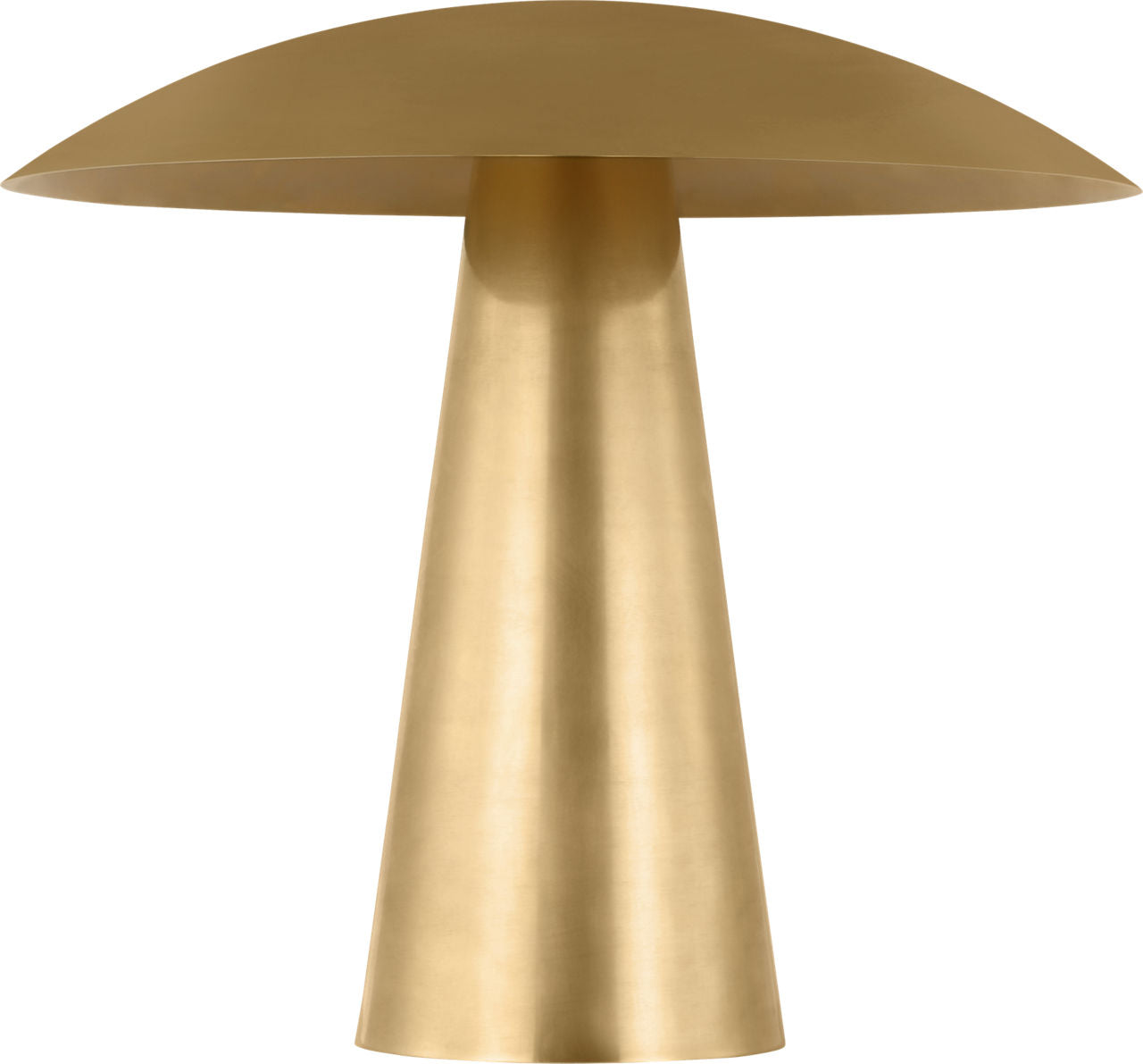 Aegis Medium Table Lamp Natural Brass 2700K 90 CRI