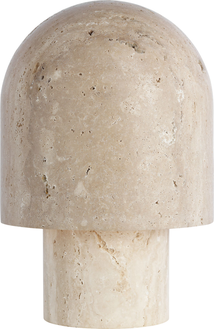 Kennett Small Travertine Table Lamp natural travertine 2700K 90 CRI