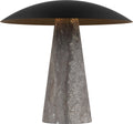Aegis Medium Travertine Table Lamp dark Bronze/dark travertine 2700K 90 CRI