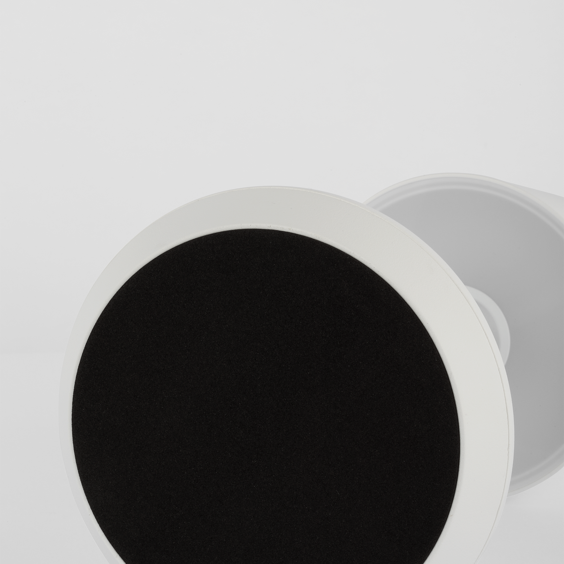 Nevis Short Accent Rechargeable Table Lamp Matte White 2700K 90 CRI