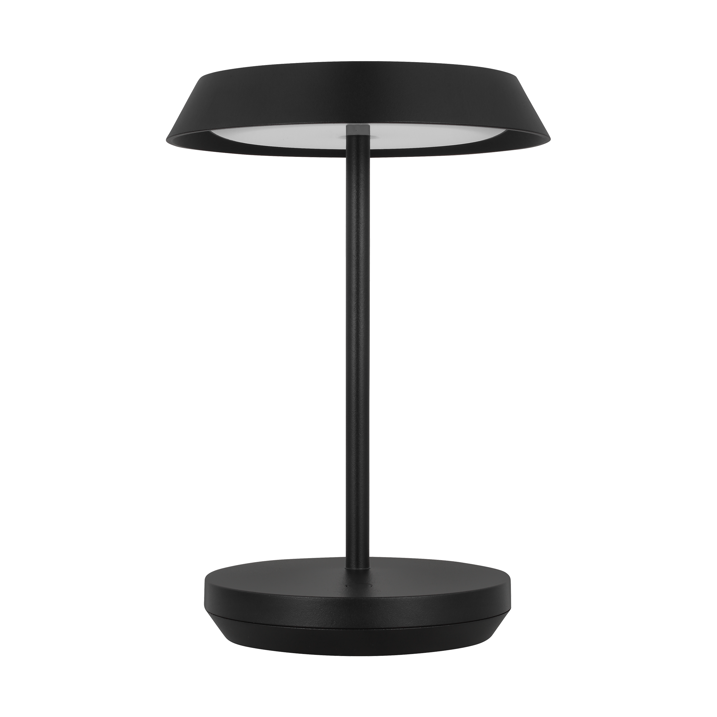 Tepa Short Accent Rechargeable Table Lamp Black 2700K 90 CRI
