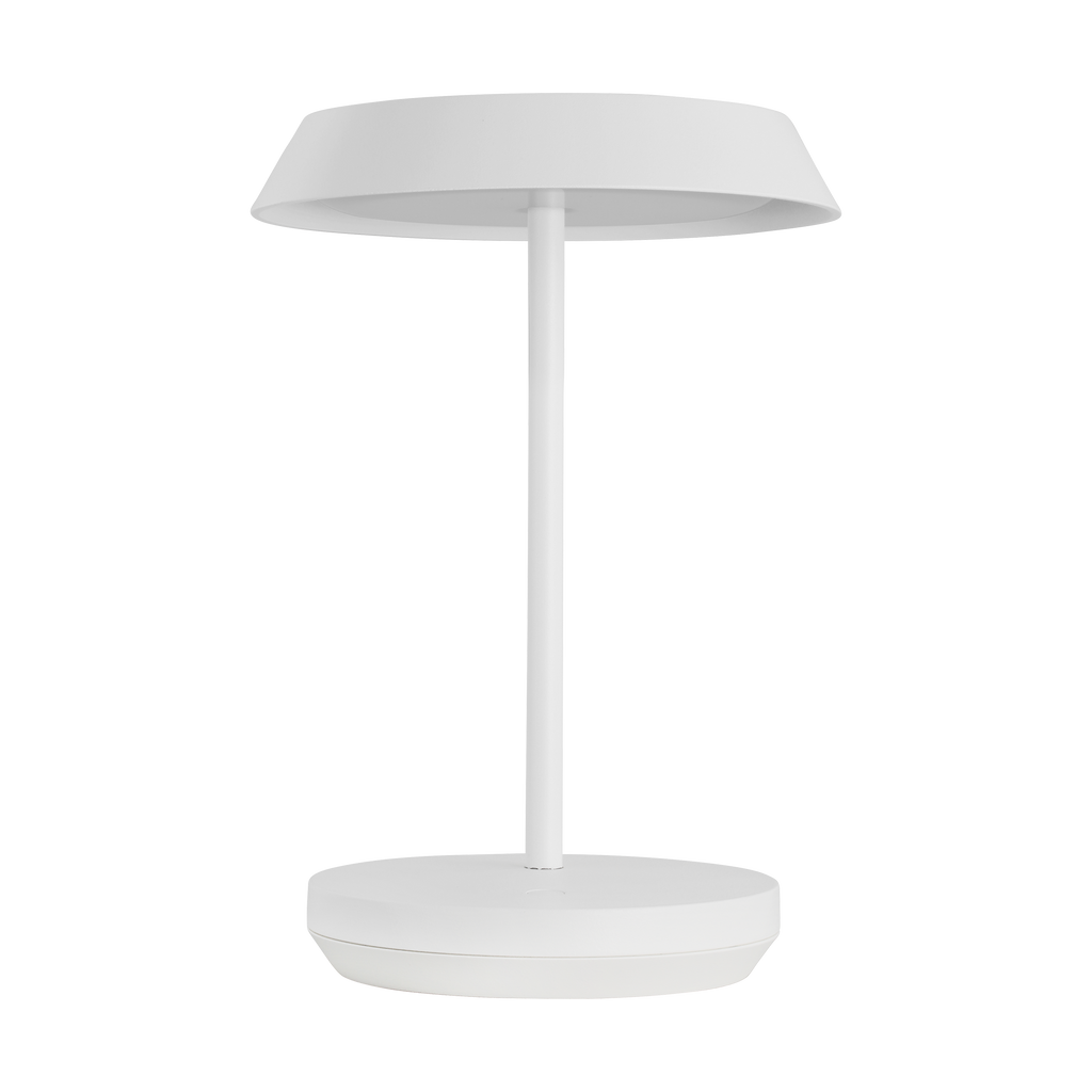 Tepa Short Accent Rechargeable Table Lamp Matte White 2700K 90 CRI