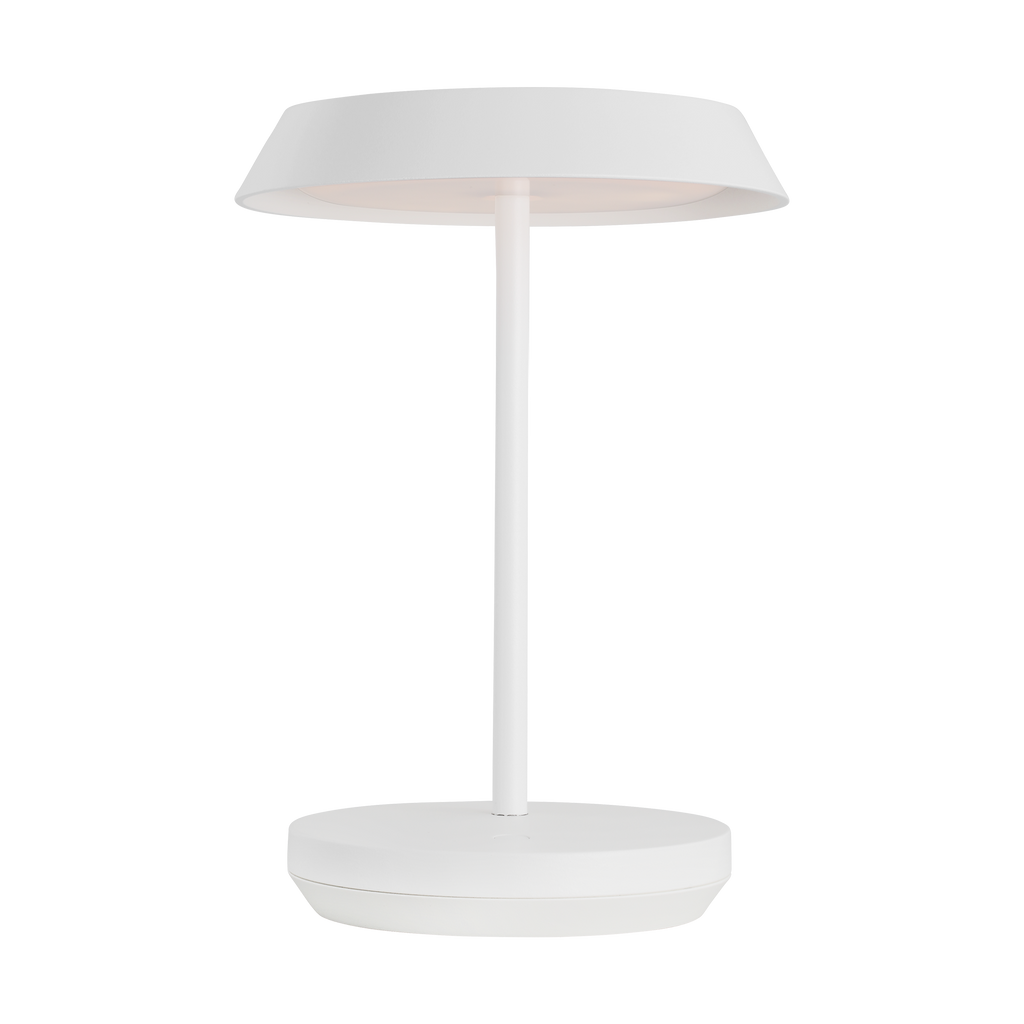 Tepa Short Accent Rechargeable Table Lamp Matte White 2700K 90 CRI