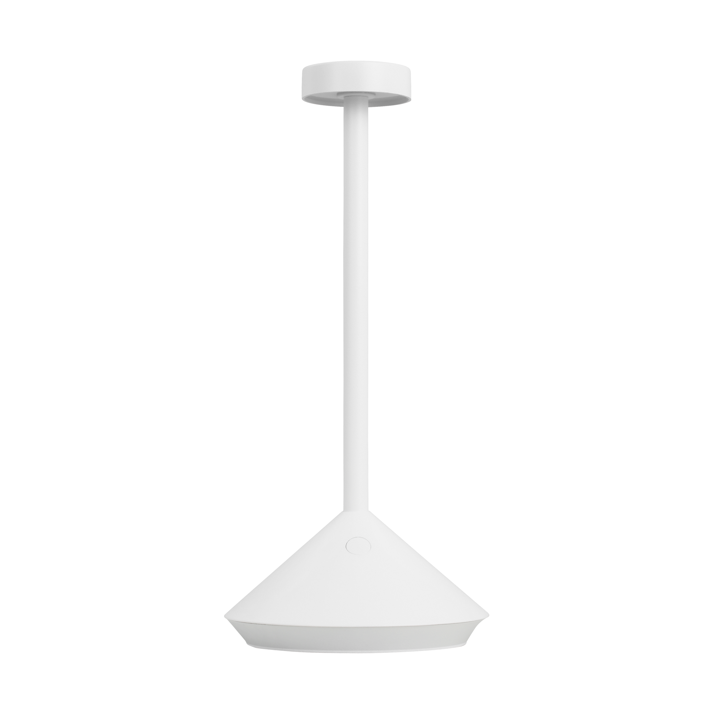 Moneta Short Accent Rechargeable Table Lamp Matte White 2700K 90 CRI