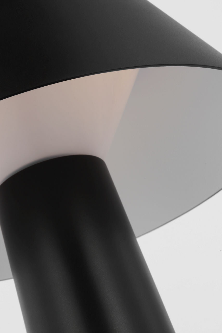 Sesa Accent Rechargeable Table Lamp Black 2700K 90 CRI