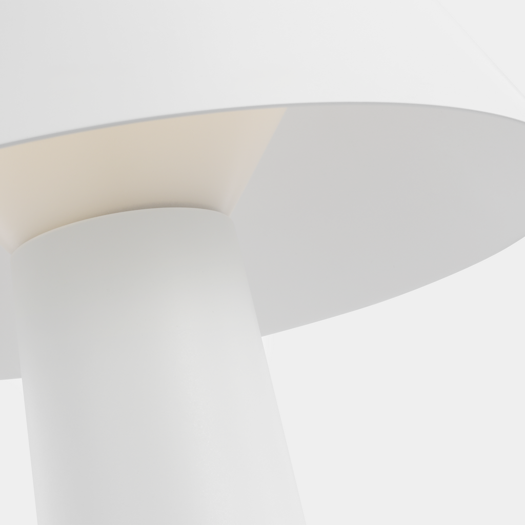 Sesa Accent Rechargeable Table Lamp Matte White 2700K 90 CRI