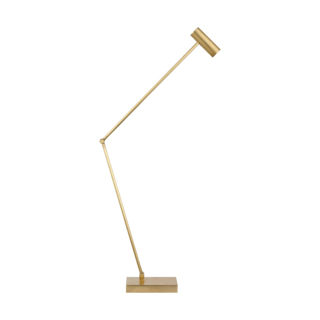 Ponte X-Large Table Lamp hand rubbed antique brass 3000K 90 CRI