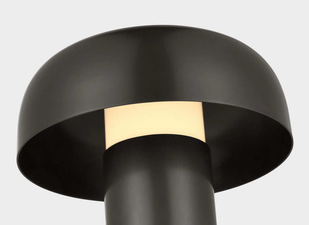 Louver 9 Rechargeable Table Lamp | Bronze 2700K 90 CRI