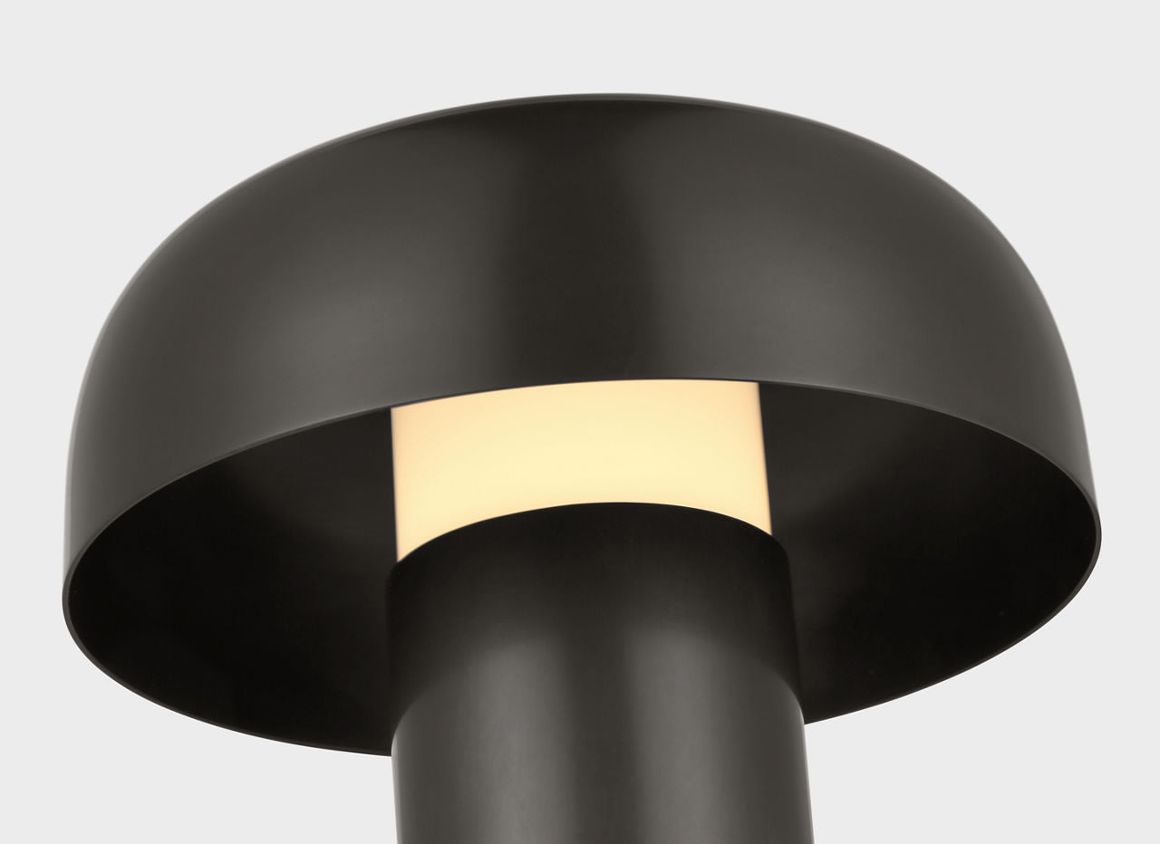 Louver 9 Rechargeable Table Lamp | Bronze 2700K 90 CRI