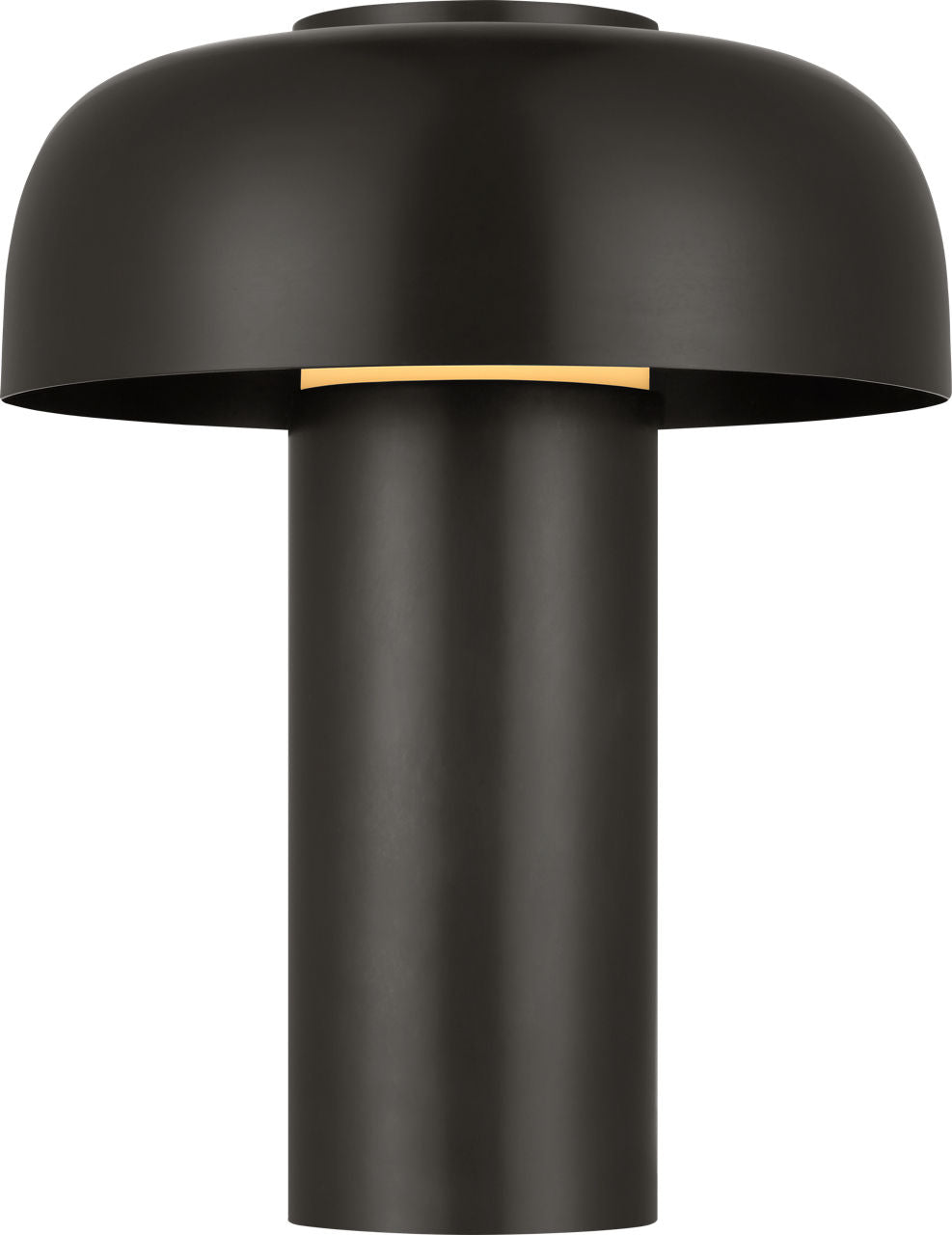 Louver 9 Rechargeable Table Lamp | Bronze 2700K 90 CRI