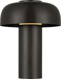 Louver 9 Rechargeable Table Lamp | Bronze 2700K 90 CRI