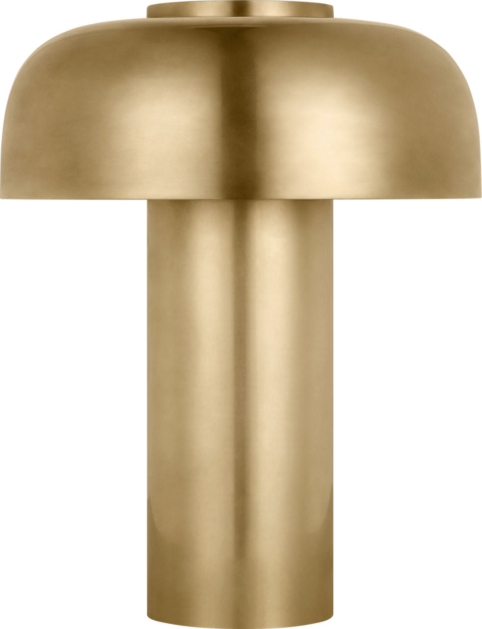 Louver 9 Rechargeable Table Lamp | Hand Rubbed Antique Brass 2700K 90 CRI