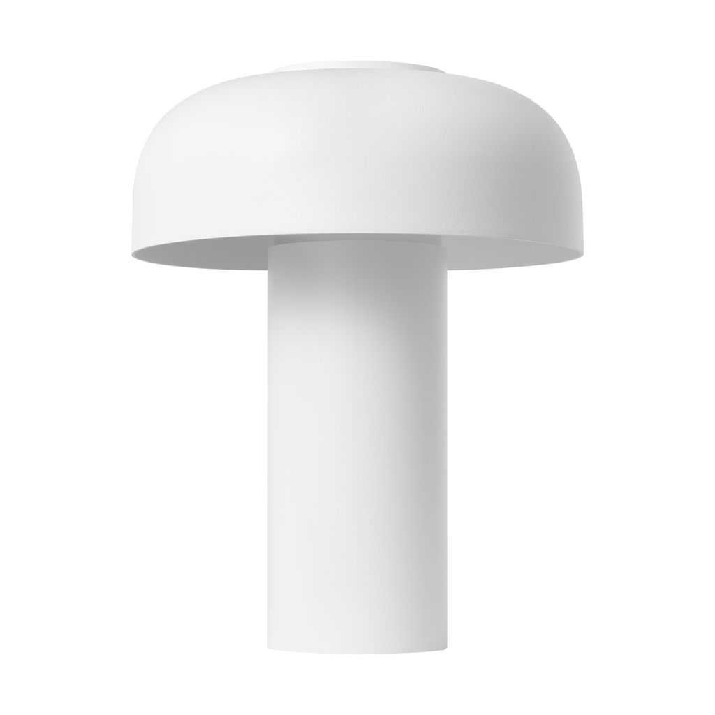 Louver 9 Rechargeable Table Lamp | Matte White 2700K 90 CRI
