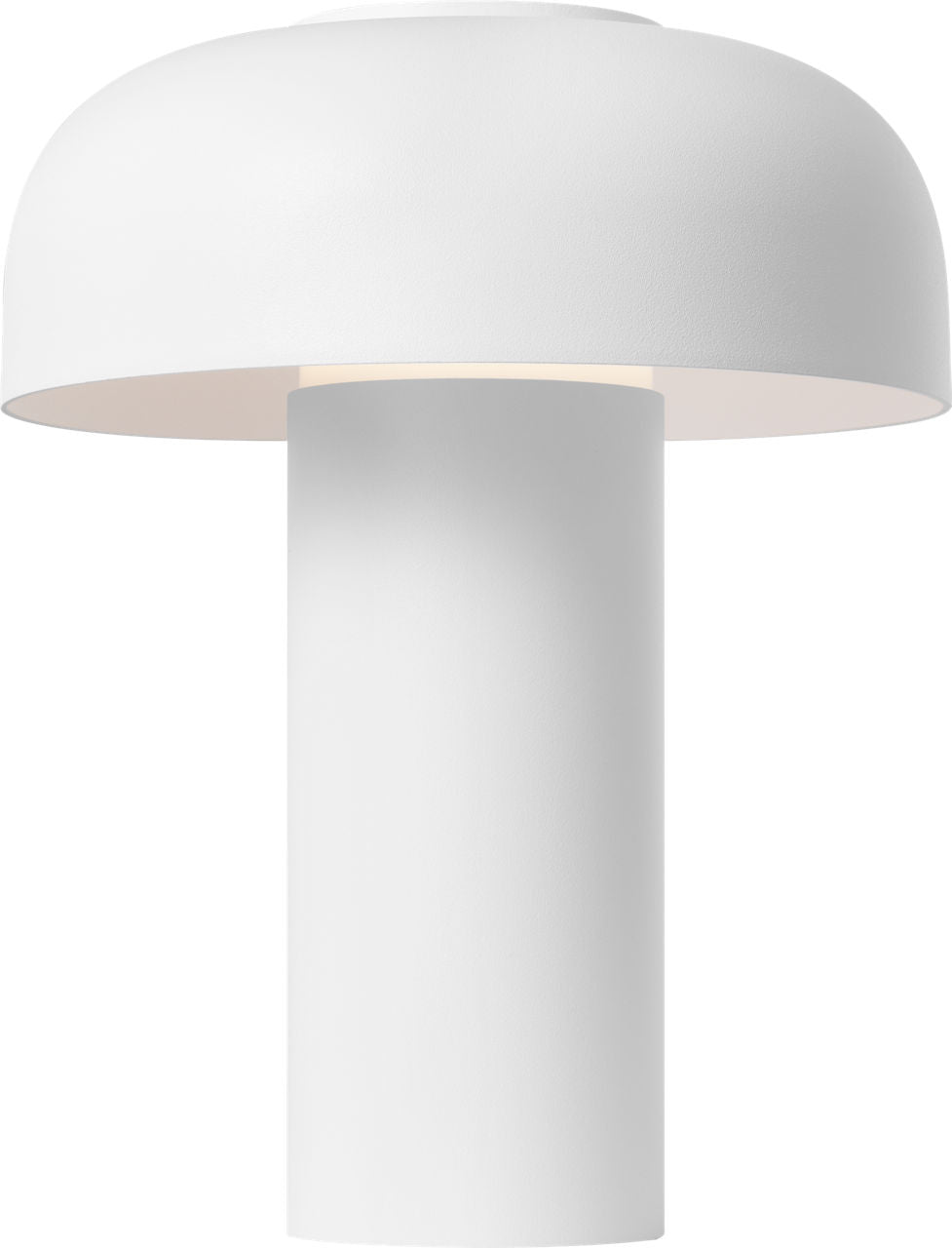 Louver 9 Rechargeable Table Lamp | Matte White 2700K 90 CRI