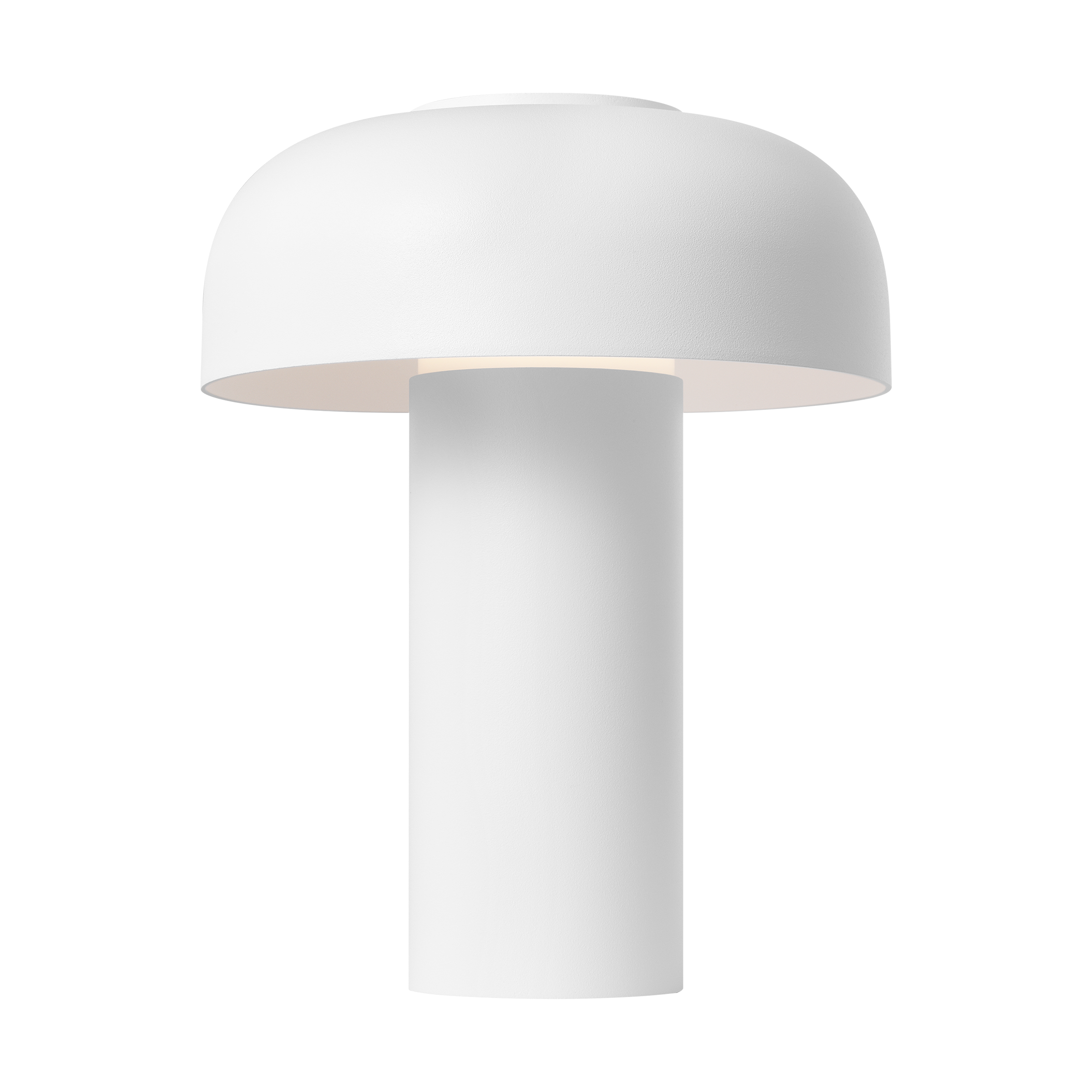 Louver 9 Rechargeable Table Lamp | Matte White 2700K 90 CRI