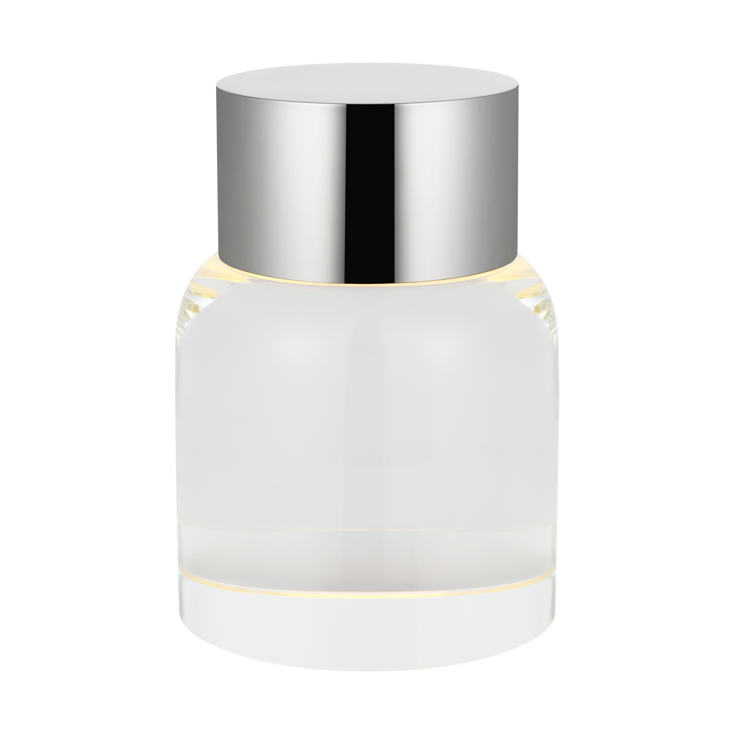 Caspe 7 Rechargeable Table Lamp polished nickel 2700K 90 CRI