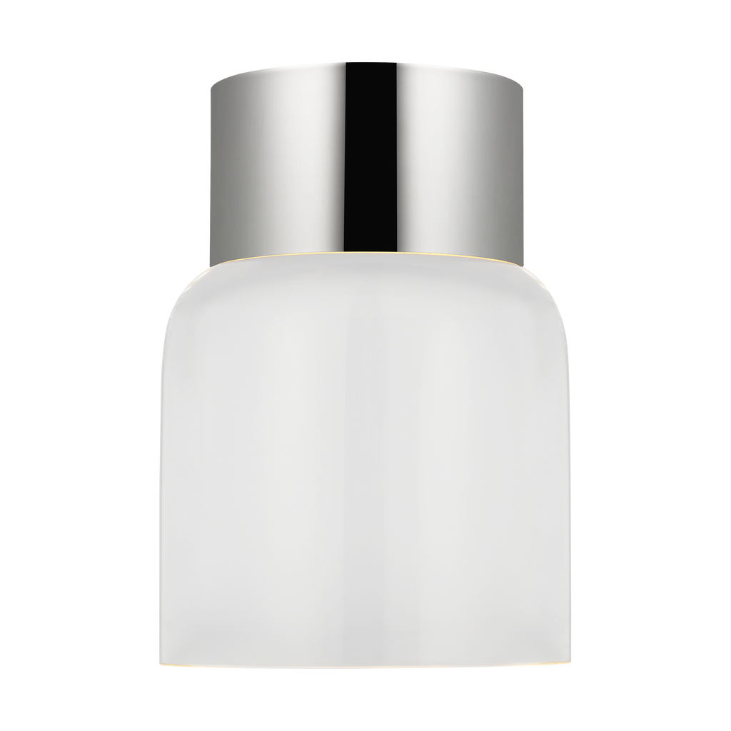 Caspe 7 Rechargeable Table Lamp polished nickel 2700K 90 CRI