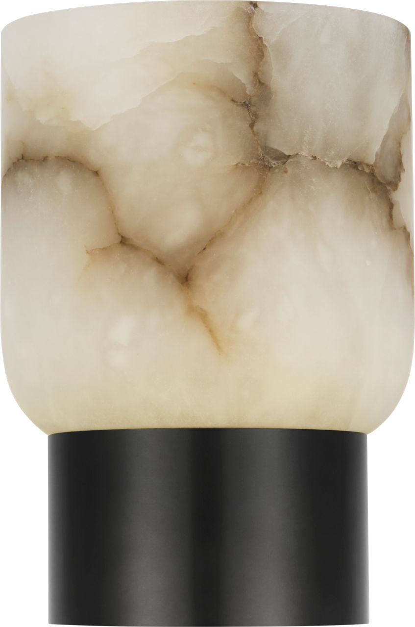 Caspe Alabaster 7 Rechargeable Table Lamp Bronze 2700K 90 CRI