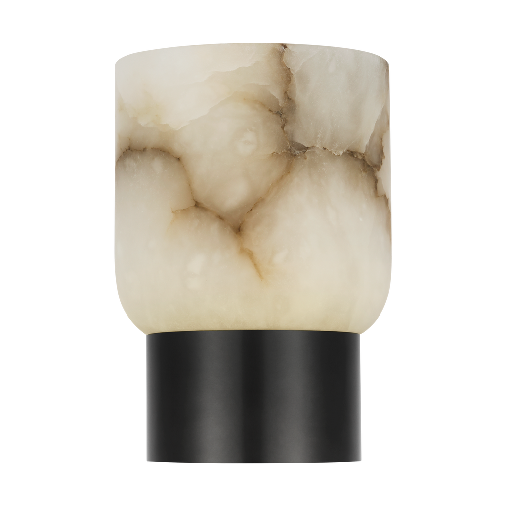 Caspe Alabaster 7 Rechargeable Table Lamp Bronze 2700K 90 CRI