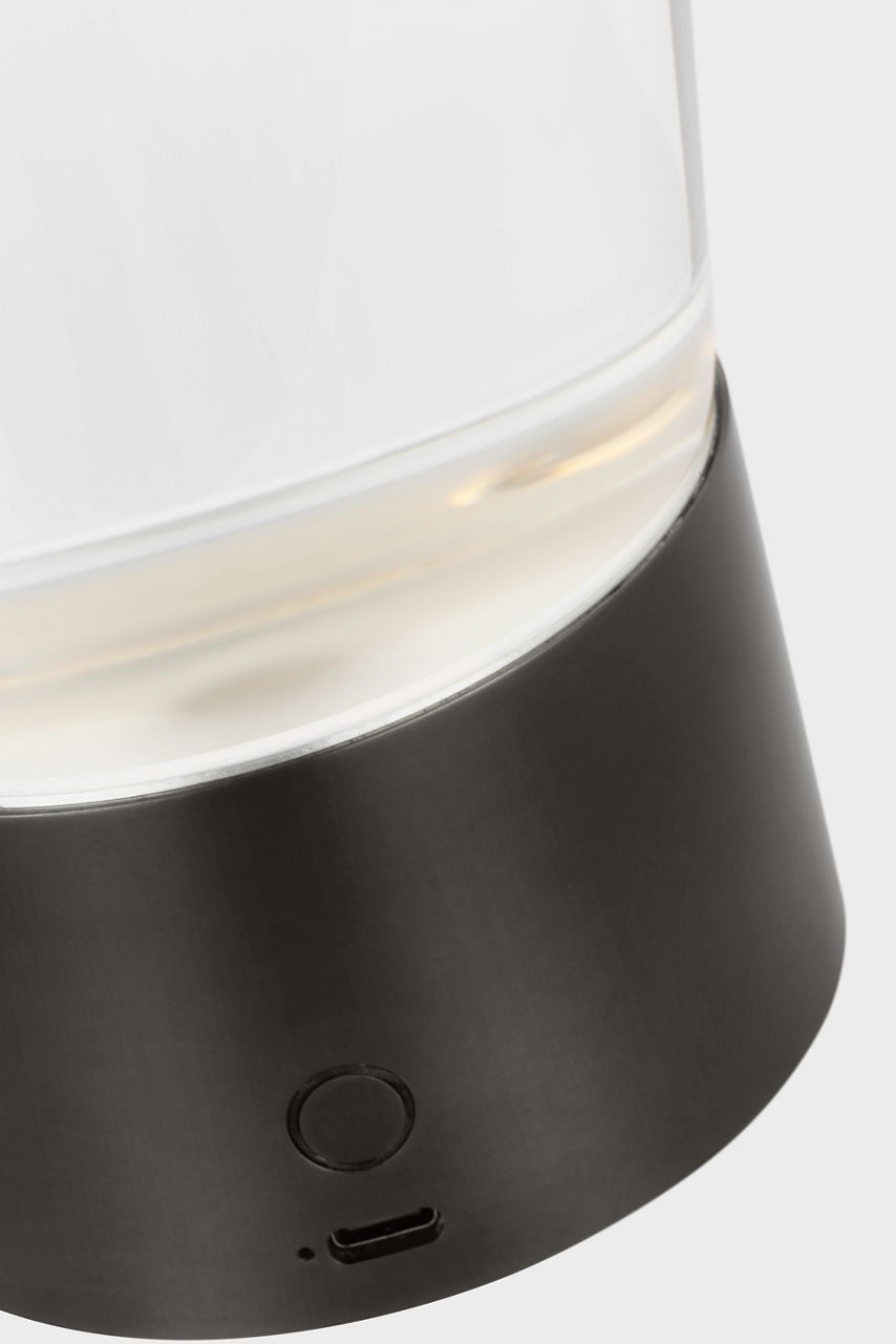 Caspe 8 Rechargeable Table Lamp Bronze 2700K 90 CRI