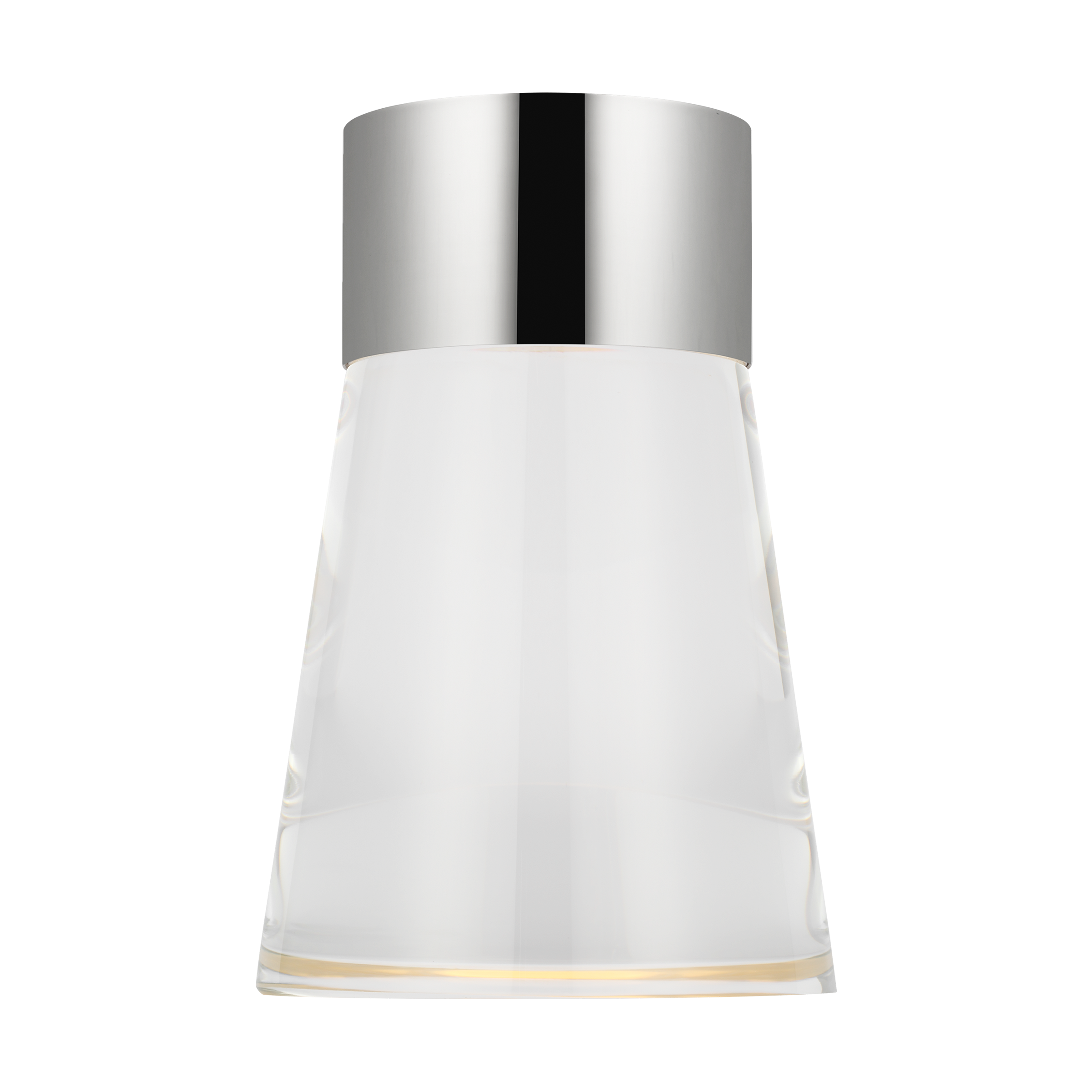 Caspe 8 Rechargeable Table Lamp polished nickel 2700K 90 CRI