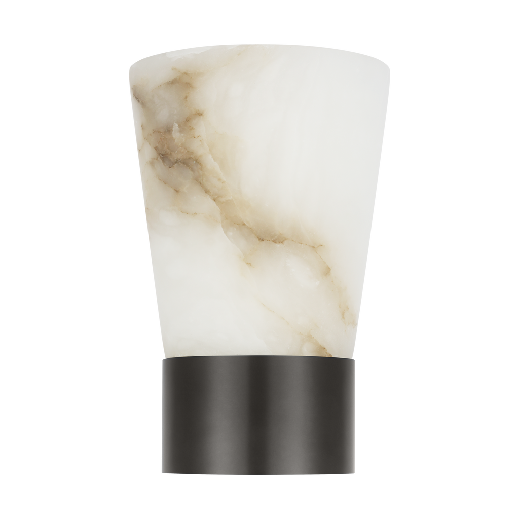 Caspe Alabaster 8 Rechargeable Table Lamp Bronze 2700K 90 CRI