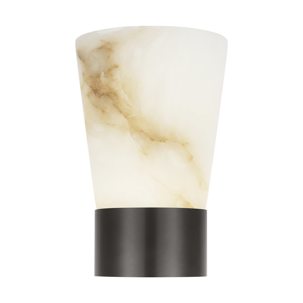 Caspe Alabaster 8 Rechargeable Table Lamp Bronze 2700K 90 CRI
