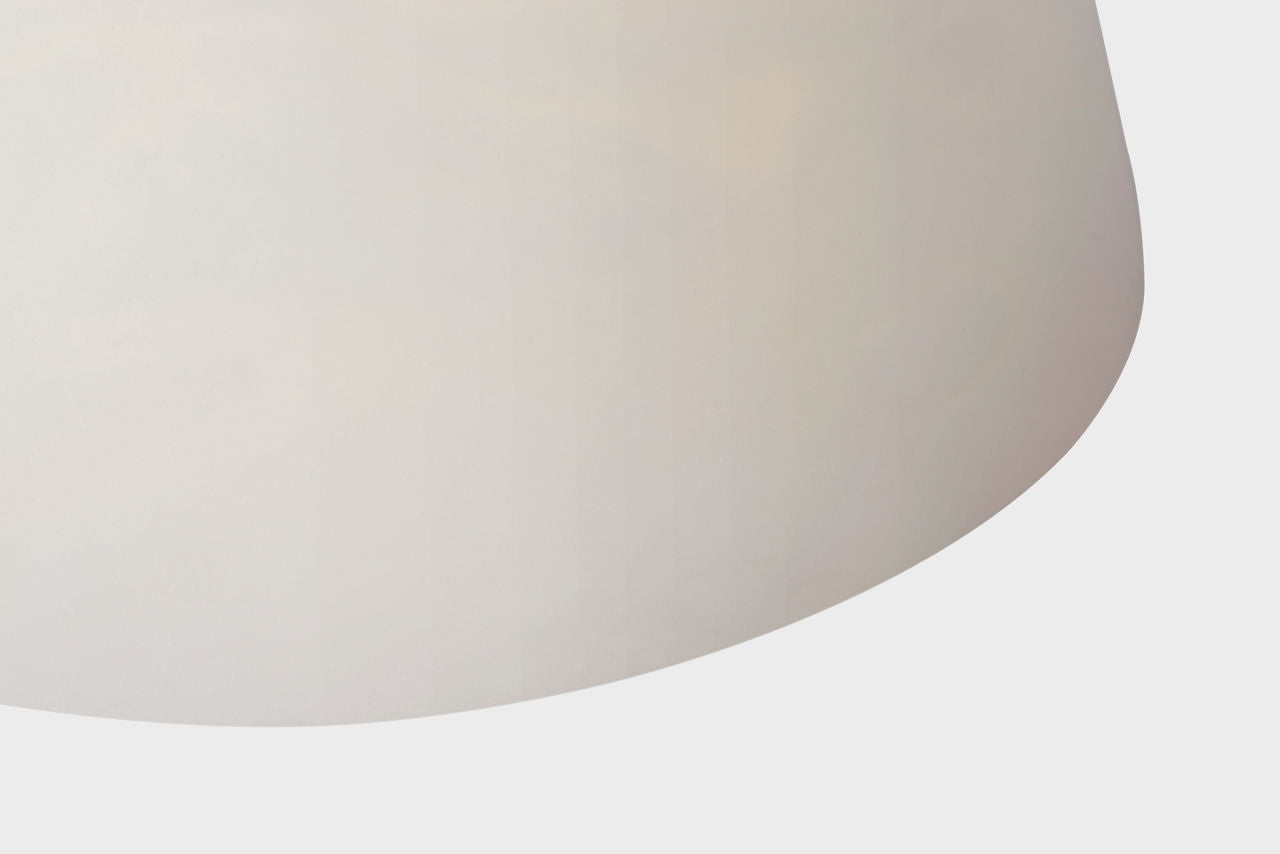 Caspe Alabaster 8 Rechargeable Table Lamp polished nickel 2700K 90 CRI