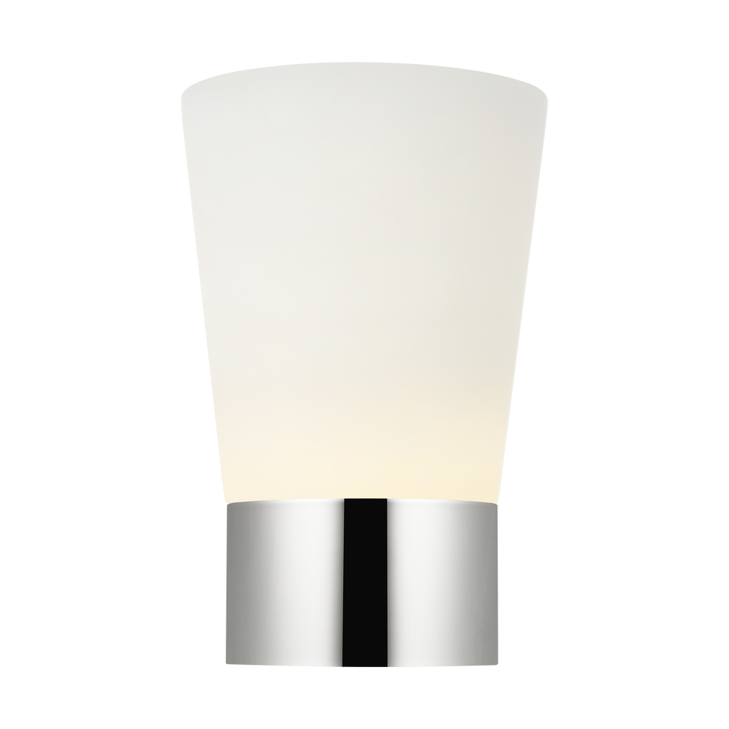 Caspe Alabaster 8 Rechargeable Table Lamp polished nickel 2700K 90 CRI