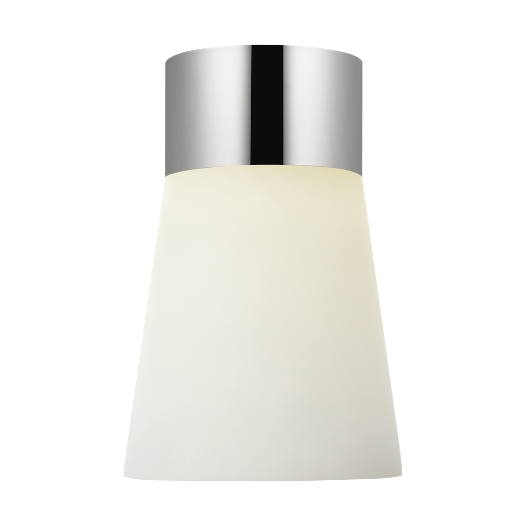 Caspe Alabaster 8 Rechargeable Table Lamp polished nickel 2700K 90 CRI